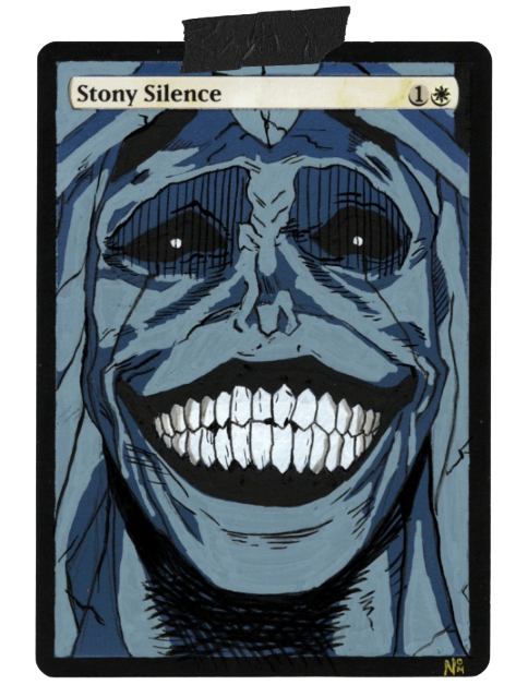 Stony Silence - Statue of God